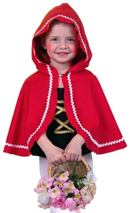 Kostým VTAKOVINY Kapucňa s plášťom na čiapočku - detská