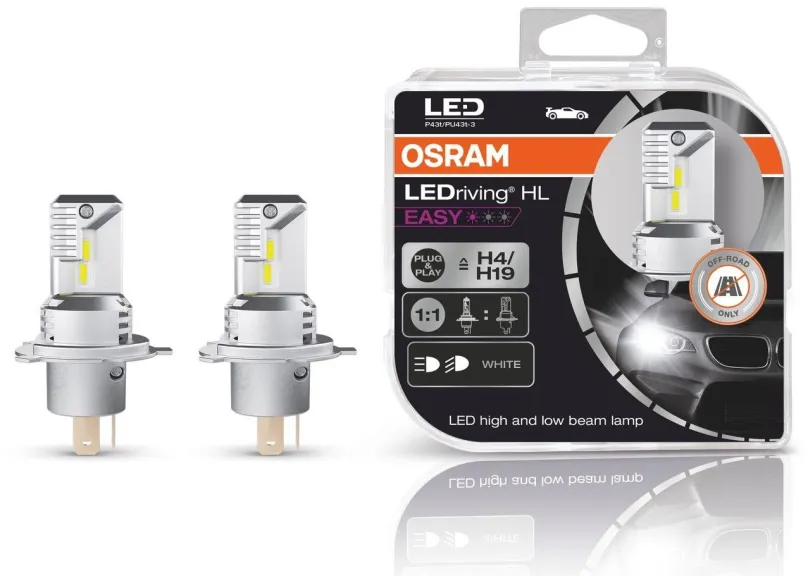 LED autožiarovka Osram LEDriving HL EASY H4/H19, 2ks