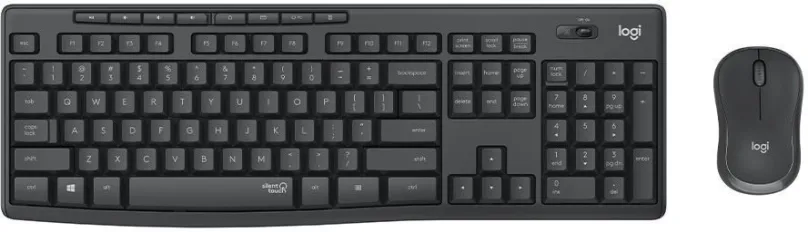 Set klávesnice a myši Logitech Wireless Combo MK295, graphite - US INTL, bezdrôtový, ameri