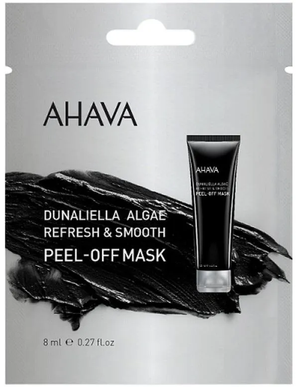 Pleťová maska AHAVA Čierna zlupovacia čistiaca maska na čierne bodky 8 ml
