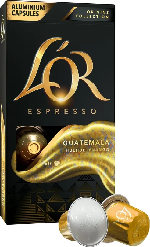 Kávové kapsule L'OR Guatemala 10ks hliníkových kapsúl