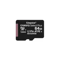 Kingston 64GB micro SDXC Canvas Select Plus 100R A1 C10 karta bez ADP