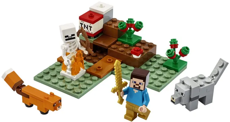 LEGO stavebnice LEGO Minecraft 21162 Dobrodružstvo v tajge