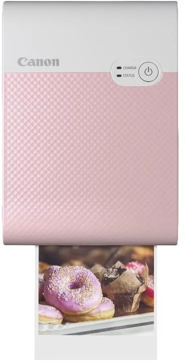 Termosublimačná tlačiareň Canon SELPHY Square QX10 ružová KIT (vr. 20ks papiera)