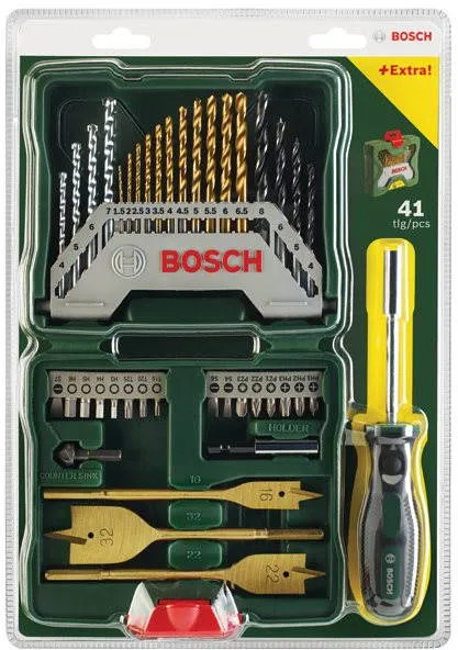 Súprava vrtákov Bosch X-Line titán, 41ks 2.607.017.334