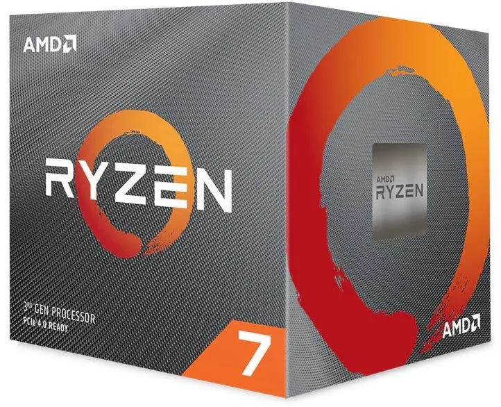 Procesor AMD Ryzen 7 3700X, 8 jadrový, 16 vlákien, 3,6 GHz (TDP 65W), Boost 4,4 GHz, 32MB