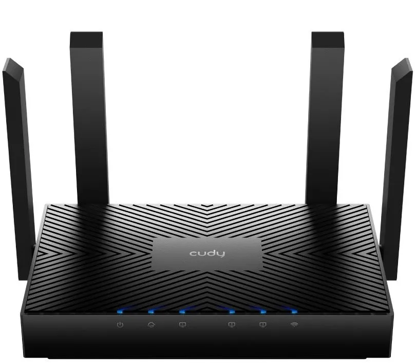 WiFi router CUDY AX3000 Gigabit Wi-Fi 6 Mesh Router, s WiFi 6, 802.11/ax až 2402 Mb/s, du