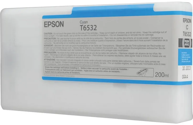 Cartridge Epson T6532 azúrová
