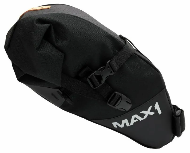 Taška na bicykel MAX1 Expedition L - taška pod sedlo, čierna