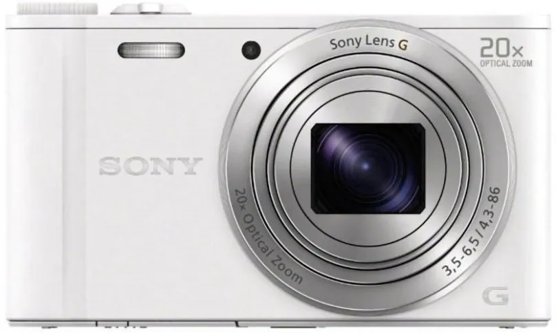 Digitálny fotoaparát Sony CyberShot DSC-WX350 biely