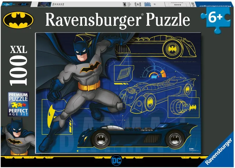 Puzzle Ravensburger puzzle 132621 Batman 100 dielikov