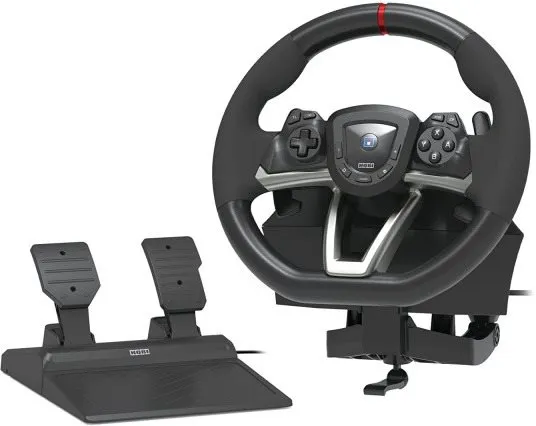 Volant Hori Racing Wheel Pro Deluxe - Nintendo Switch, s pedálmi, uhol otáčania do 270 °,