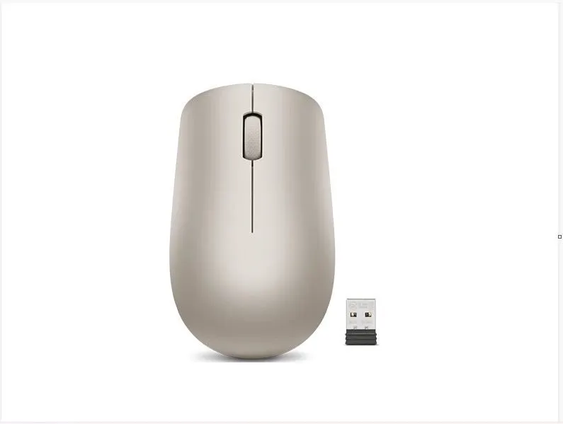 Myš Lenovo 530 Wireless Mouse (Almond), bezdrôtová, optická, 1200DPI, 3 tlačidlá, Unifying