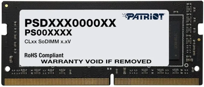 Operačná pamäť Patriot SO-DIMM 32GB DDR4 3200MHz CL22 Signature Line