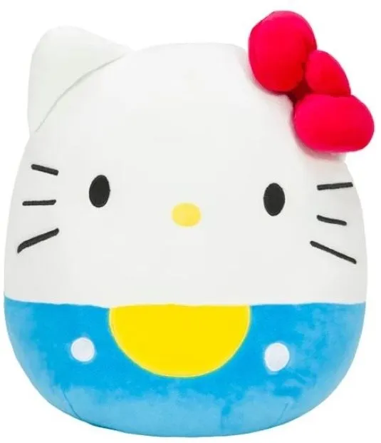 Plyšák Squishmallows Hello Kitty modrá, 30 cm, vhodný pre deti od 3 rokov, s výškou 30 cm,