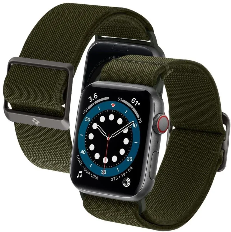 Remienok Spigen Lite Fit Khaki Apple Watch 42mm / 44mm / 45mm / Ultra 49mm