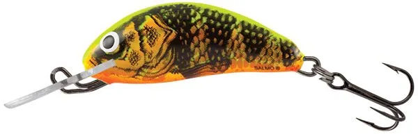 Salmo Wobler Hornet Floating 3,5 cm 2,2 g Gold Fluo Perch