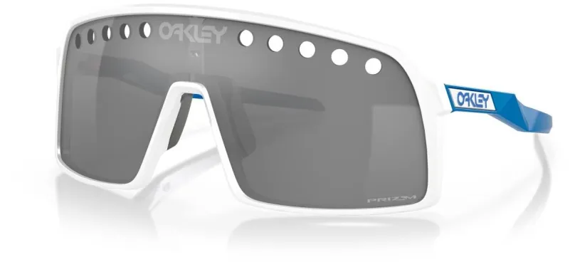 Cyklistické okuliare Oakley Sutro Eyeshade OO9406-62 Heritage Colors Polished White Prizm Black