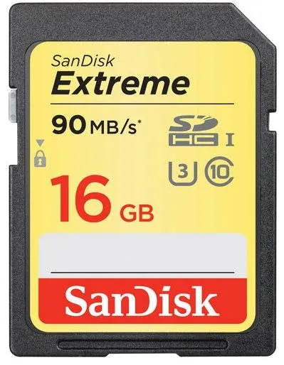Pamäťová karta SanDisk SDHC 16GB Extreme