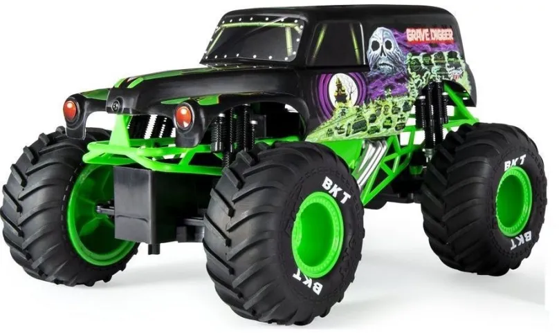 RC auto Monster Jam RC Grave Digger 1:15, - vhodné pre deti od 4 rokov, monster truck, mer