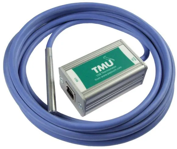 Teplomer TMU pripojiteľný k PC - USB port