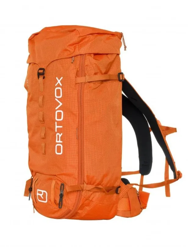 Horolezecký batoh Ortovox Trad 35 desert orange, s objemom 35 l, hmotnosť 0,98 kg