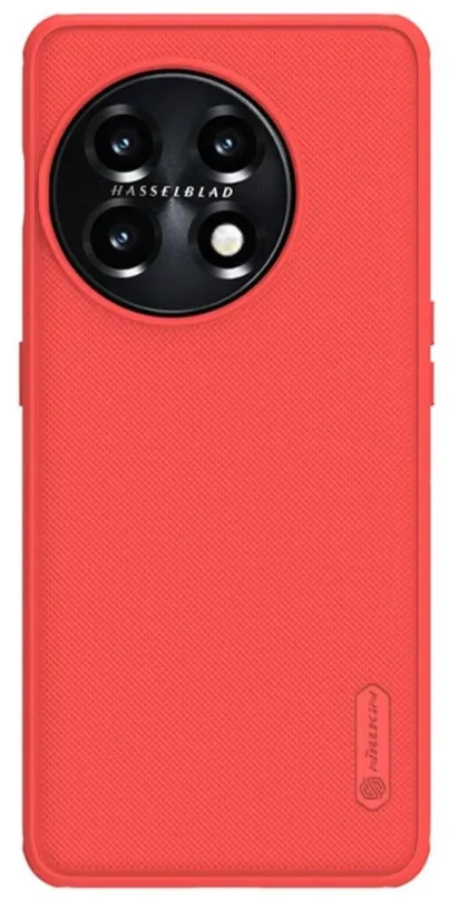 Kryt na mobil Nillkin Super Frosted PRO Zadný Kryt pre OnePlus 11 Red