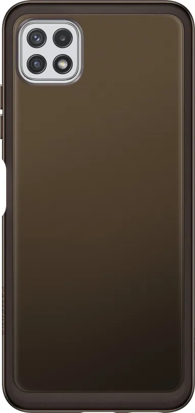 Kryt na mobil Samsung polopriehľadný zadný kryt pre Galaxy A22 5G čierny