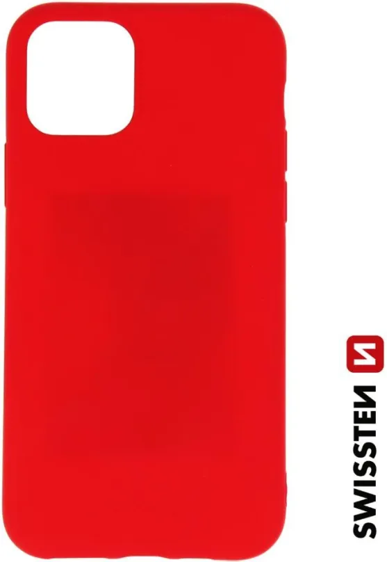 Kryt na mobil Swissten Soft Joy pre Apple iPhone 11 Pre červená