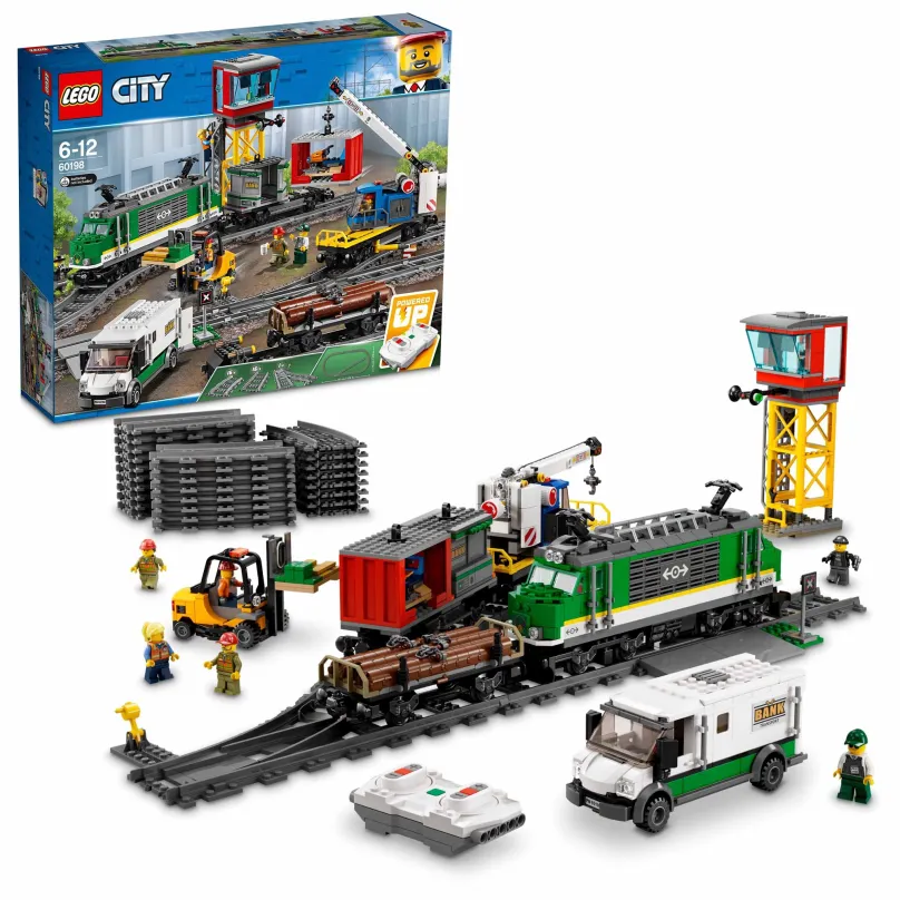 LEGO stavebnica LEGO® City Trains 60198 Nákladný vlak