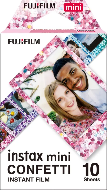 Fotopapier FujiFilm film instax mini Confetti 10 ks