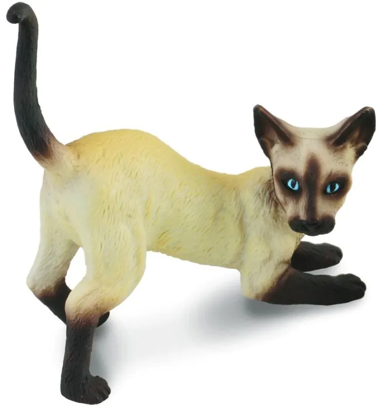 Figúrka Collecta siamská mačka - škrabajúca