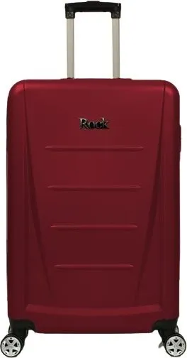Cestovný kufor Rock TR-0229-S ABS - červená