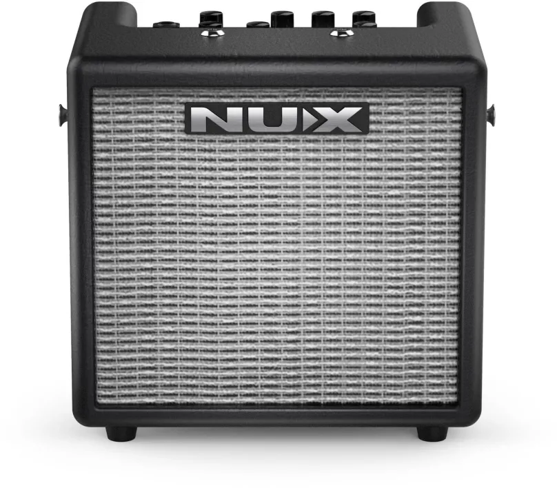 Kombo NuX Mighty 8 BT, gitarové, tranzistorové, výkon 8 W, 2 kanály, distortion a reverb e