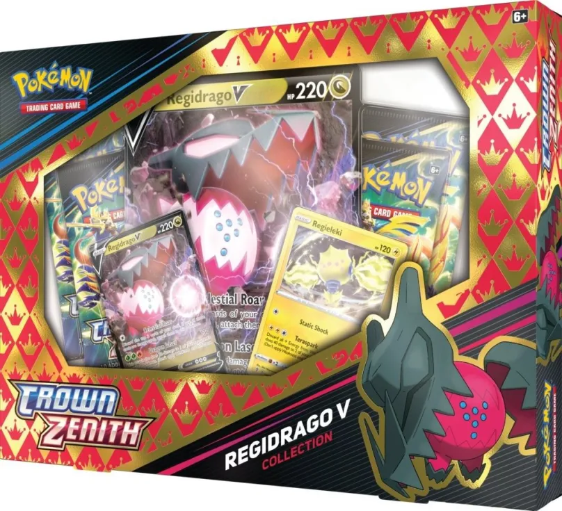Kartová hra Pokémon TCG: SWSH12.5 Crown Zenith - Regidrago V Box
