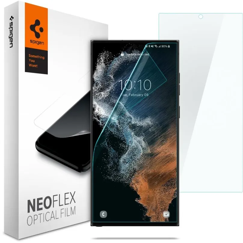 Ochranná fólia Spigen Neo Flex 2 Pack Samsung Galaxy S22 Ultra