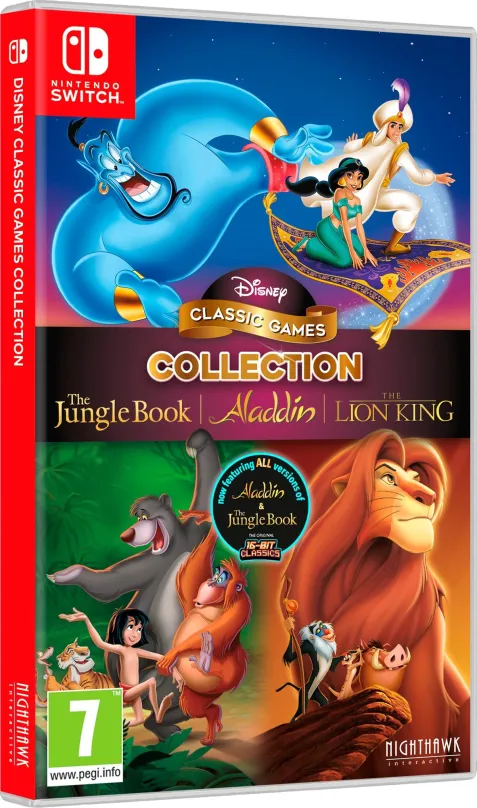 Hra na konzole Disney Classic Games Collection: Jungle Book, Aladdin & The Lion King - Nintendo Switch