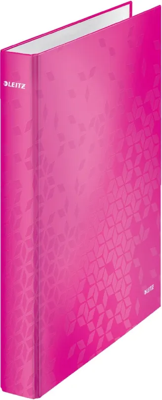 Šanón LEITZ WOW A4 Maxi dvojkrúžkový 40 mm ružový