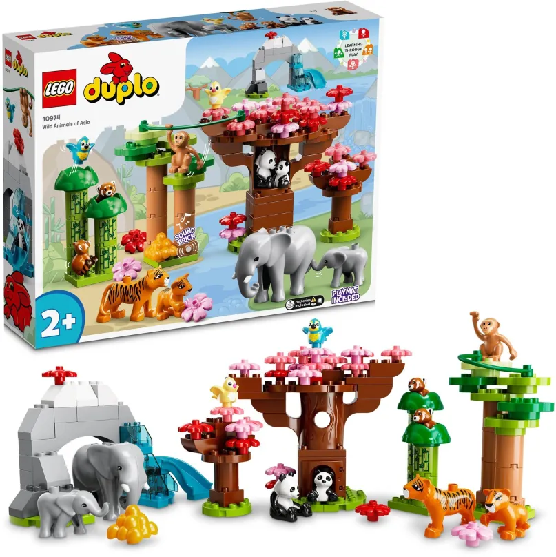 LEGO stavebnica LEGO® DUPLO® 10974 Divoké zvieratá Ázie