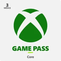 Dobíjacia karta Xbox Game Pass Core - 3 mesačné členstvo
