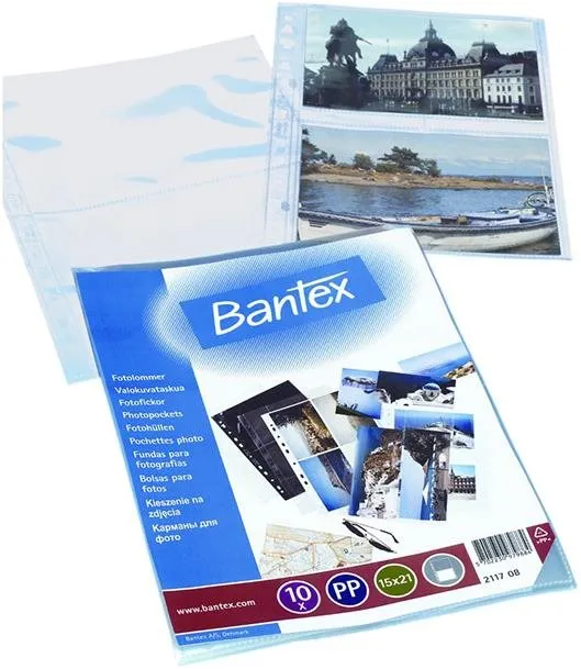 Eurofólia BANTEX A4/100, na foto 15 x 21 cm - balenie 10 ks