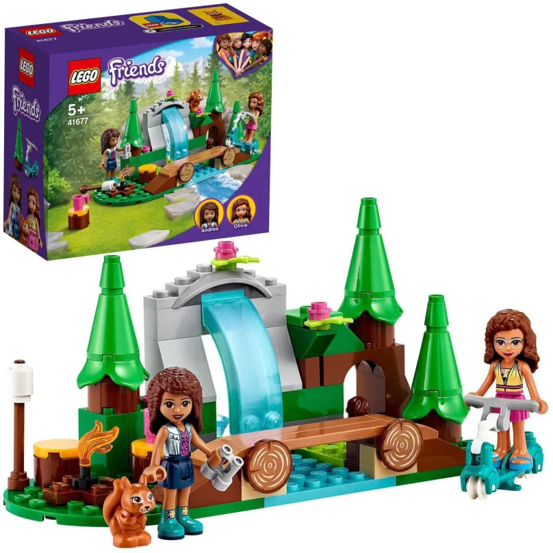 LEGO stavebnica LEGO® Friends 41677 Vodopád v lese