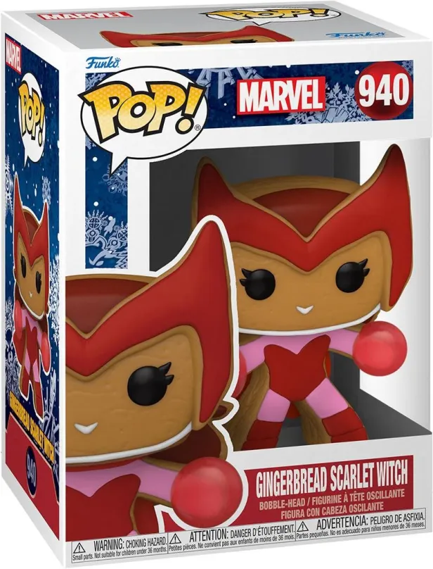 POP Marvel Funko: Holiday S3 - Scarlet Witch