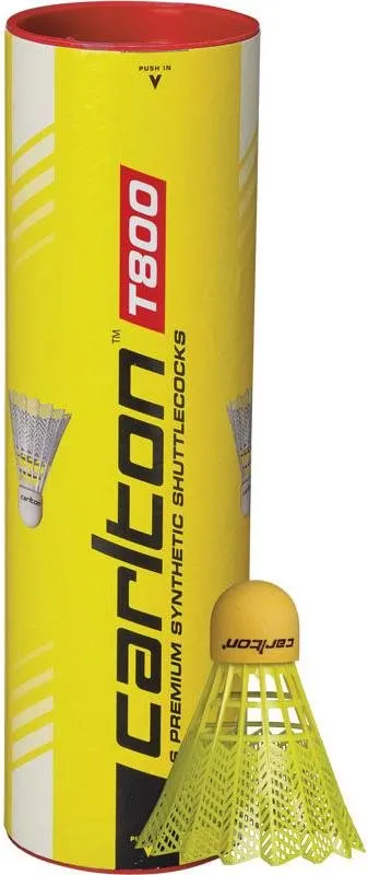 Badmintonová lopta Dunlop T800 žltá (rýchla)