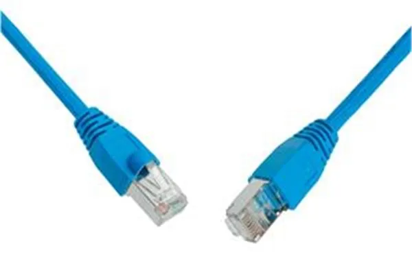 SOLARIX patch kabel CAT6 SFTP PVC 1m sivý