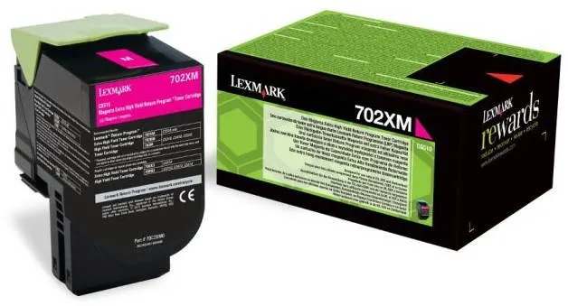 Toner LEXMARK 70C2XM0 purpurový, pre tlačiarne Lexmark CS510de, CS510dte, až 4000 strán
