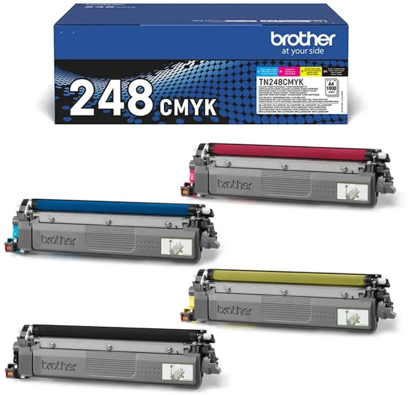 Toner Brother TN-248VAL multipack, pre tlačiarne Brother DCP-L3520CDW, L3560CDW, Brother H