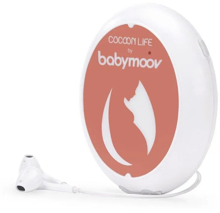 Senzor BABYMOOV Doppler Cocoon Life, pre počúvanie a zaznamenávanie srdcového rytmu bábäti
