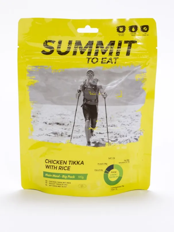 MRE Summit To Eat - Kurča Tikka s ryžou - big pack