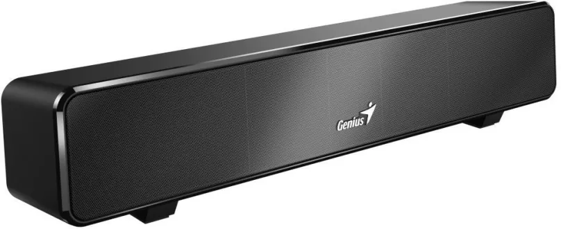 SoundBar Genius SoundBar 100, 2.0, s výkonom 6 W, 3,5 mm jack (1x vstup), USB
